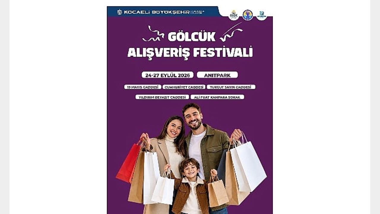 Gölcük Alışveriş Festivali Başlıyor: Esnafa Can Suyu Olacak Etkinlikte İndirim ve Ulaşım Detayları