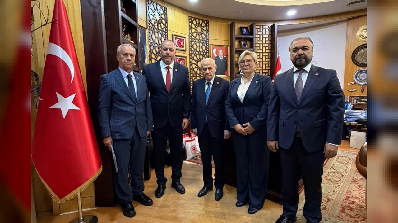 MHP Edirne İl Teşkilatı'ndan Genel Başkan Bahçeli'ye Ziyaret