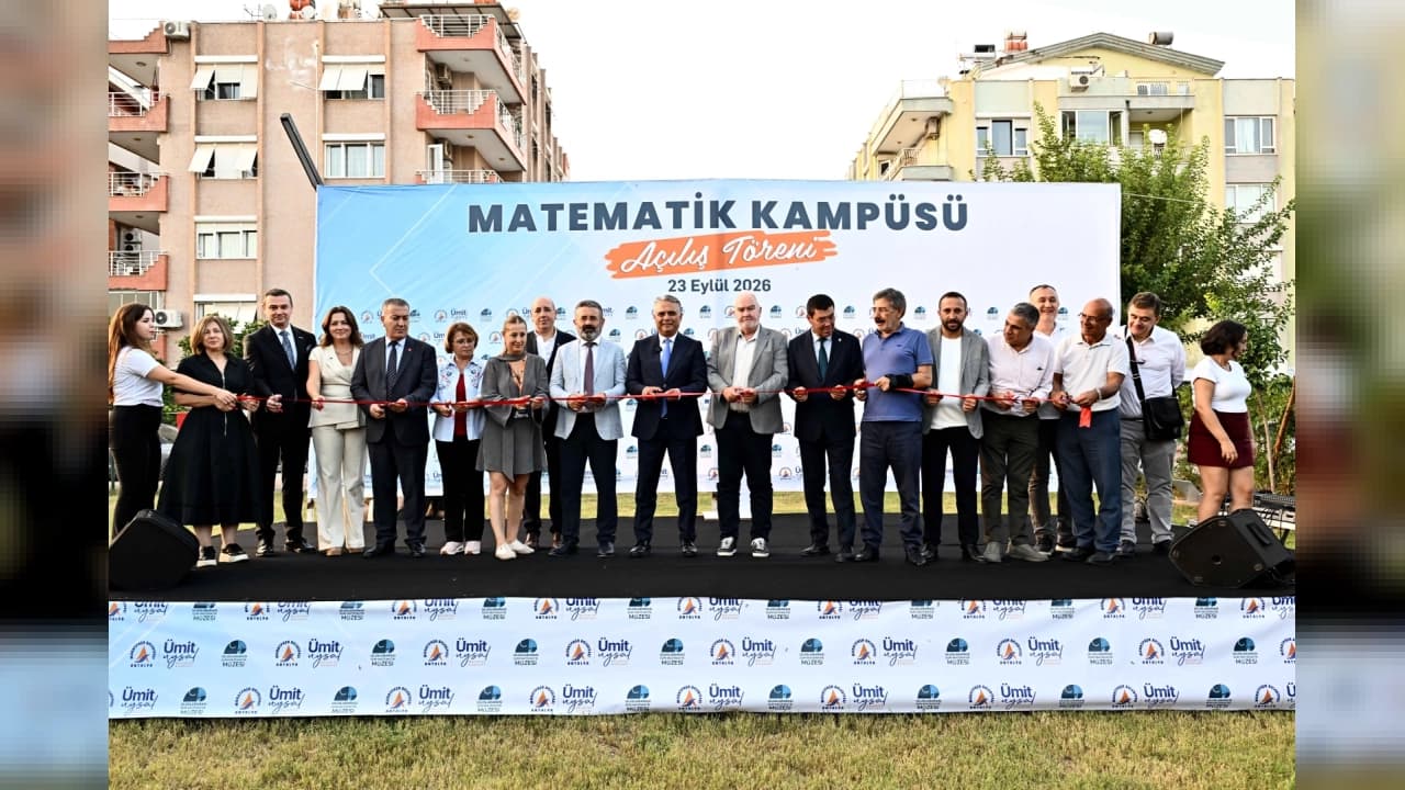 Antalya’da İlk Matematik Kampüsü Kapılarını Açtı: Yeni Cahit Arf’lar Yetişecek