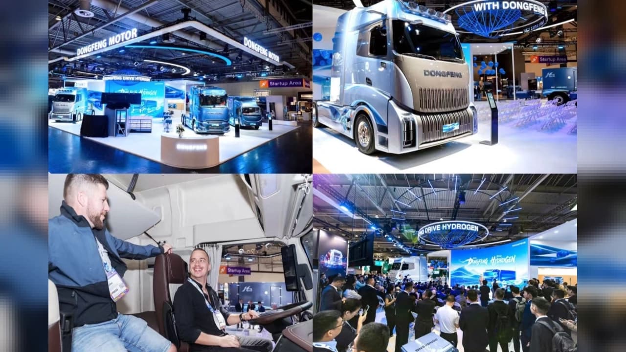 Dongfeng, IAA 2026'da Hidrojenli Yeni Ticari Araçlarını Tanıttı: Tek Depoyla 1.700 Km Menzil