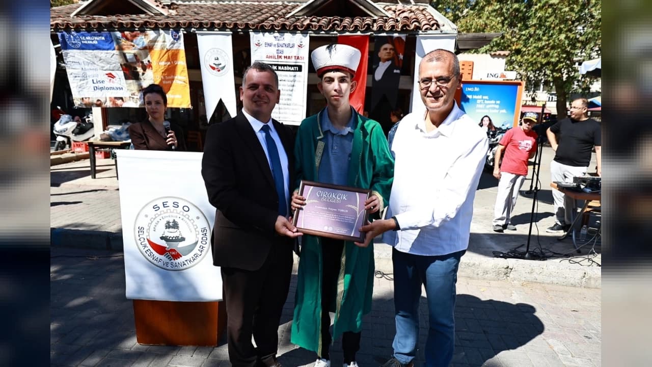 Efes Selçuk’ta 39. Ahilik Haftası Coşkusu: Esnaf ve Gençler Buluştu