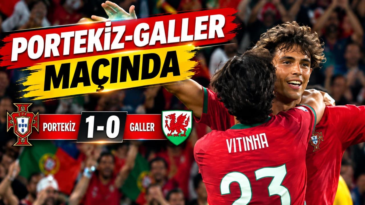 Portekiz 1-0 Galler Maçı Karşısında Joao Felix ile Güldü: Uluslar Ligi'nde Erken Üstünlük!
