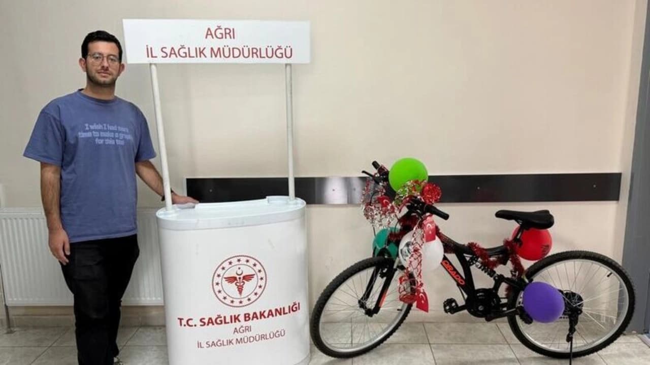 Ağrı'da Bağımlılıkla Mücadele: "Sigarayı Bırak, Bisikleti Kap" Kampanyası Başladı