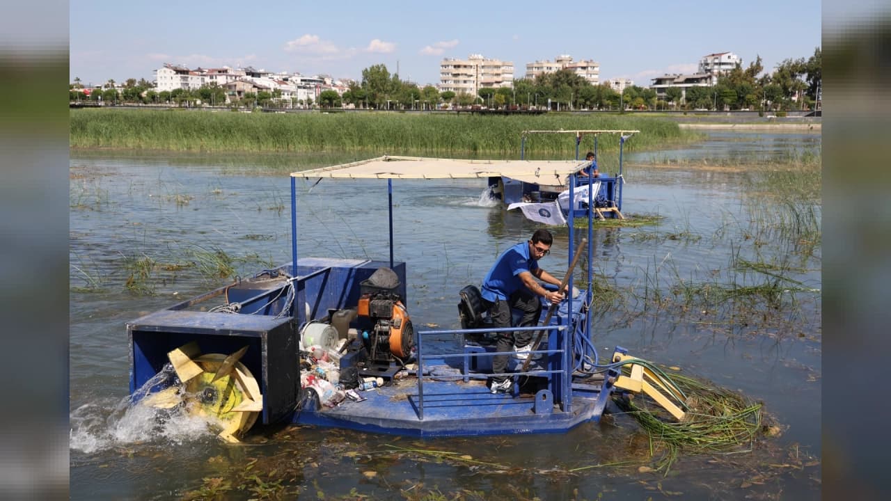 Antalya’da Boğaçayı İçin Çevre Seferberliği: 320 Ton Bitki Temizlendi