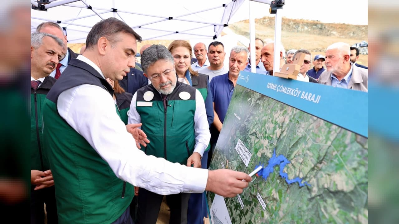 Edirne'ye 4 Milyarlık Dev Tarım Yatırımı: Çömlekköy Barajı 2028'de Tamamlanıyor