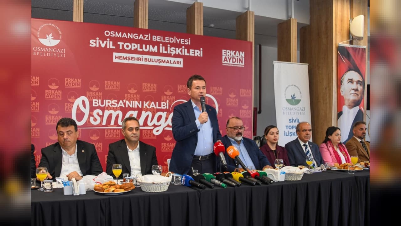 Osmangazi’de Hemşehri Buluşmaları: 91 Dernek ve 14 Federasyon Aynı Masada Buluştu