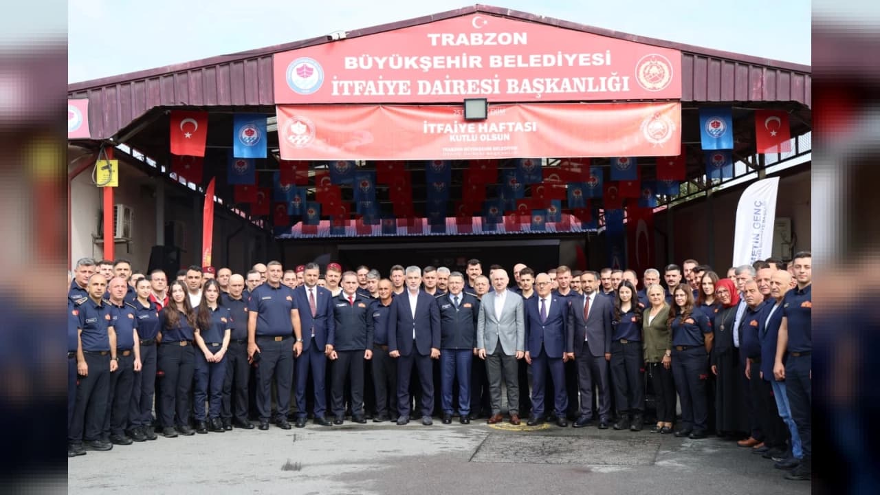 Trabzon'da İtfaiye Filosuna 290 Milyonluk Dev Yatırım: 9 Yeni Araç Hizmete Alındı