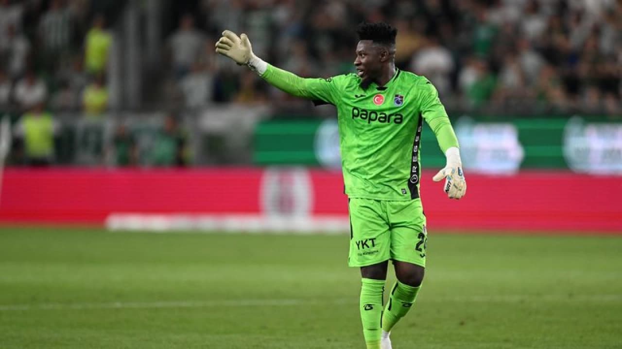 Trabzonspor'un Kalesinde Devleşen Andre Onana Süper Lig'in Zirvesine Yerleşti