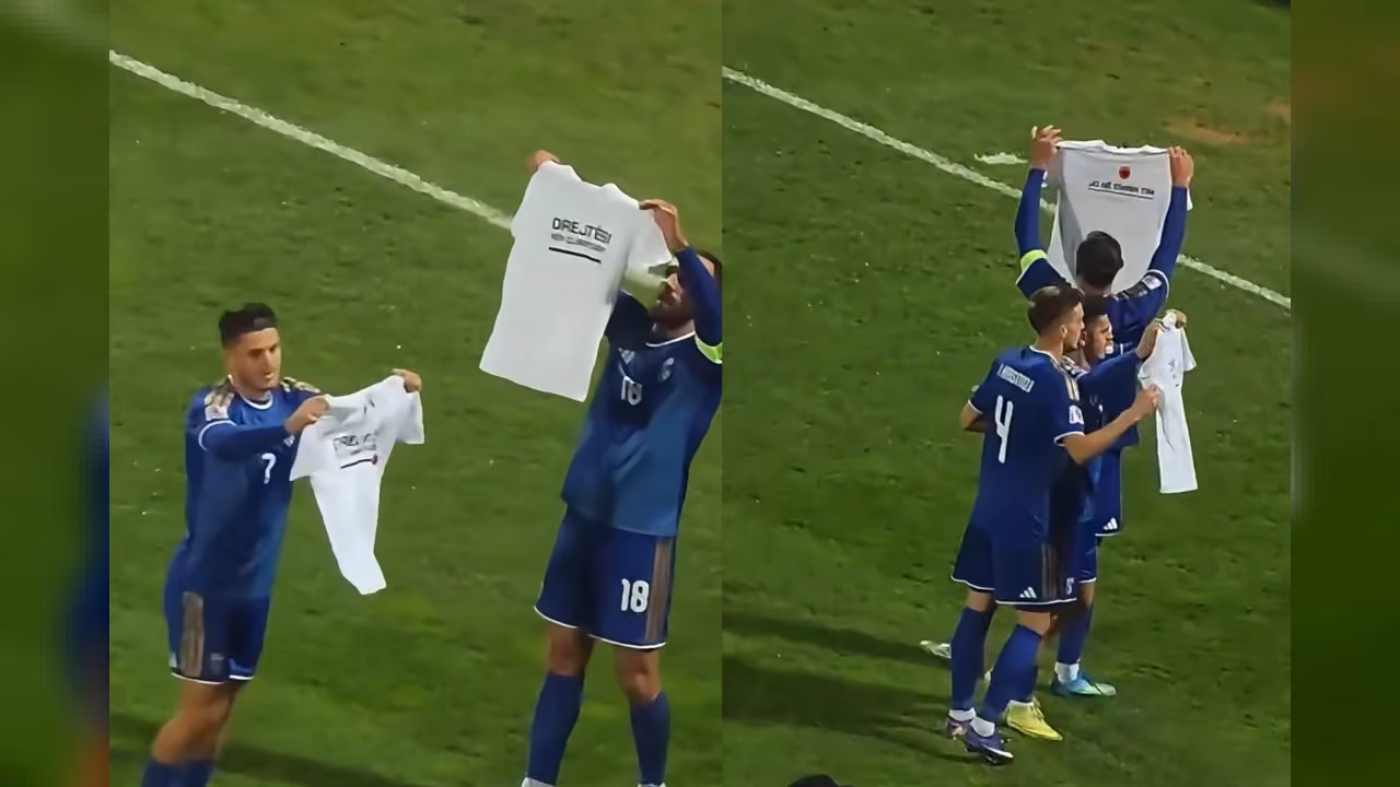 Vedat Muriqi'nin UÇK Gol Sevinci Olay Yarattı: UEFA'dan Siyasi Mesaj Cezası Gelebilir