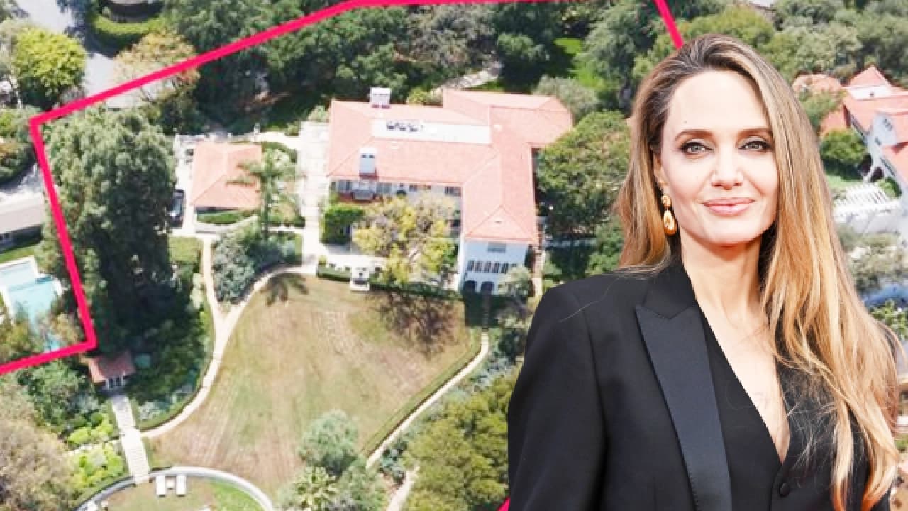 Angelina Jolie Los Angeles'taki Tarihi Mülkünü 24,75 Milyon Dolara Sattı