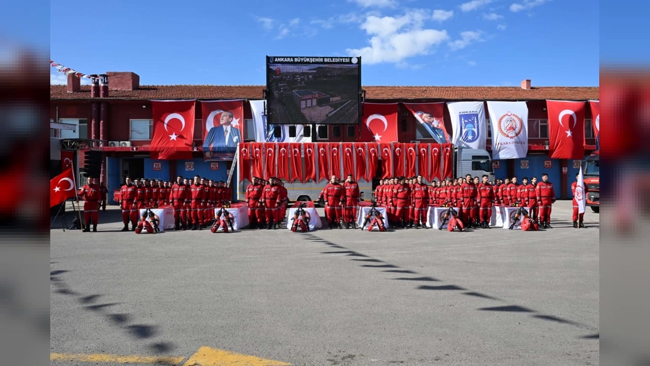 Ankara İtfaiyesi'nde Asil Memurluk Heyecanı: Yaş Ortalaması 36'ya Düştü