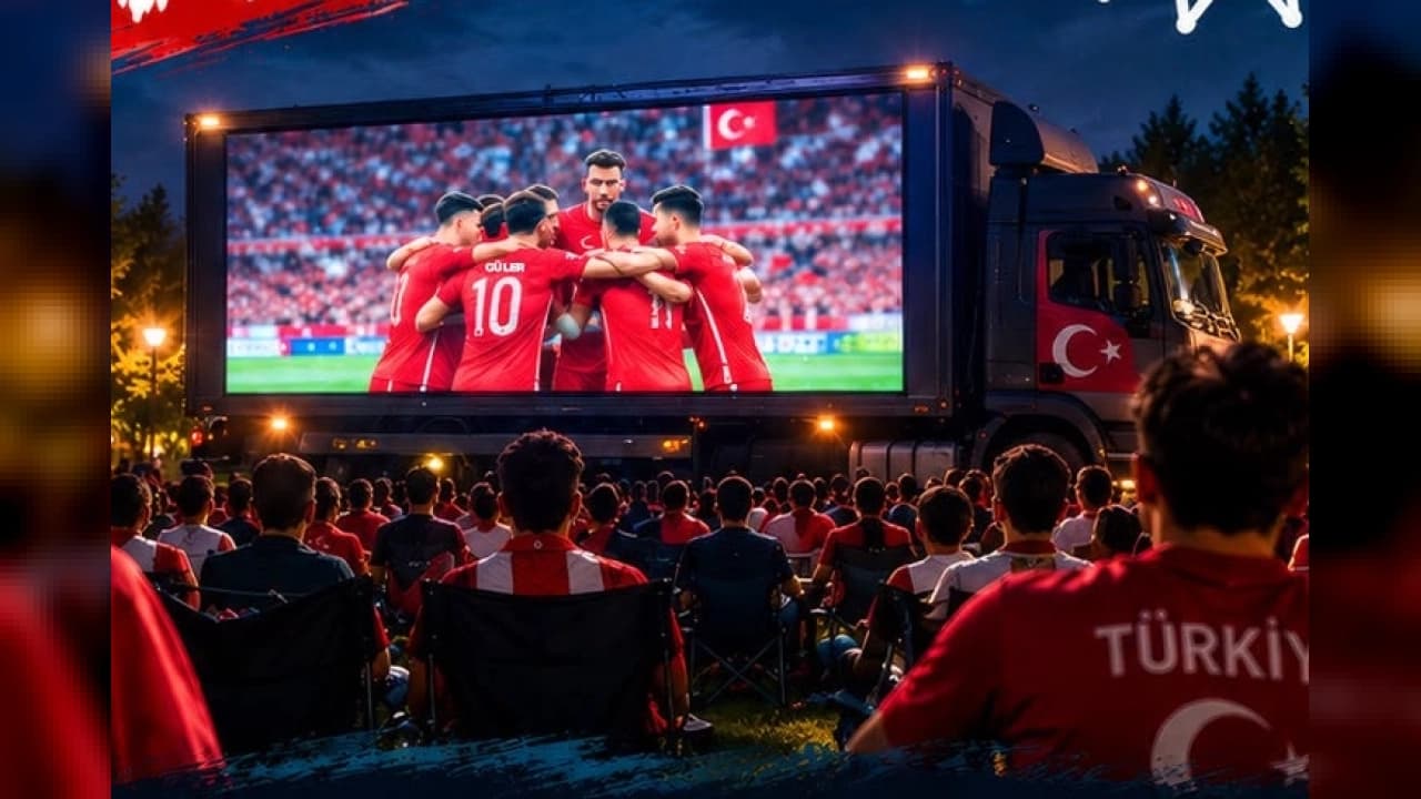 A Milli Takım İtalya Maçı Bursa'da Dev Ekranda Yayınlanacak