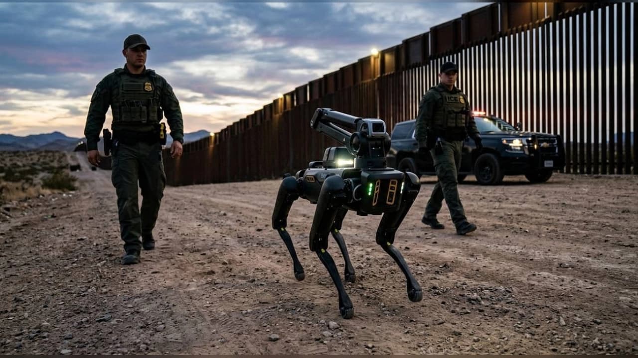 ABD Göçmenlik Operasyonlarında Robot Köpek Dönemi Başlıyor