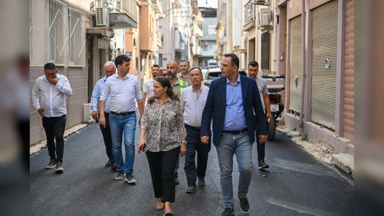 Bornova'da Asfalt Seferberliği: Başkan Eşki Çamdibi'nde İncelemelerde Bulundu