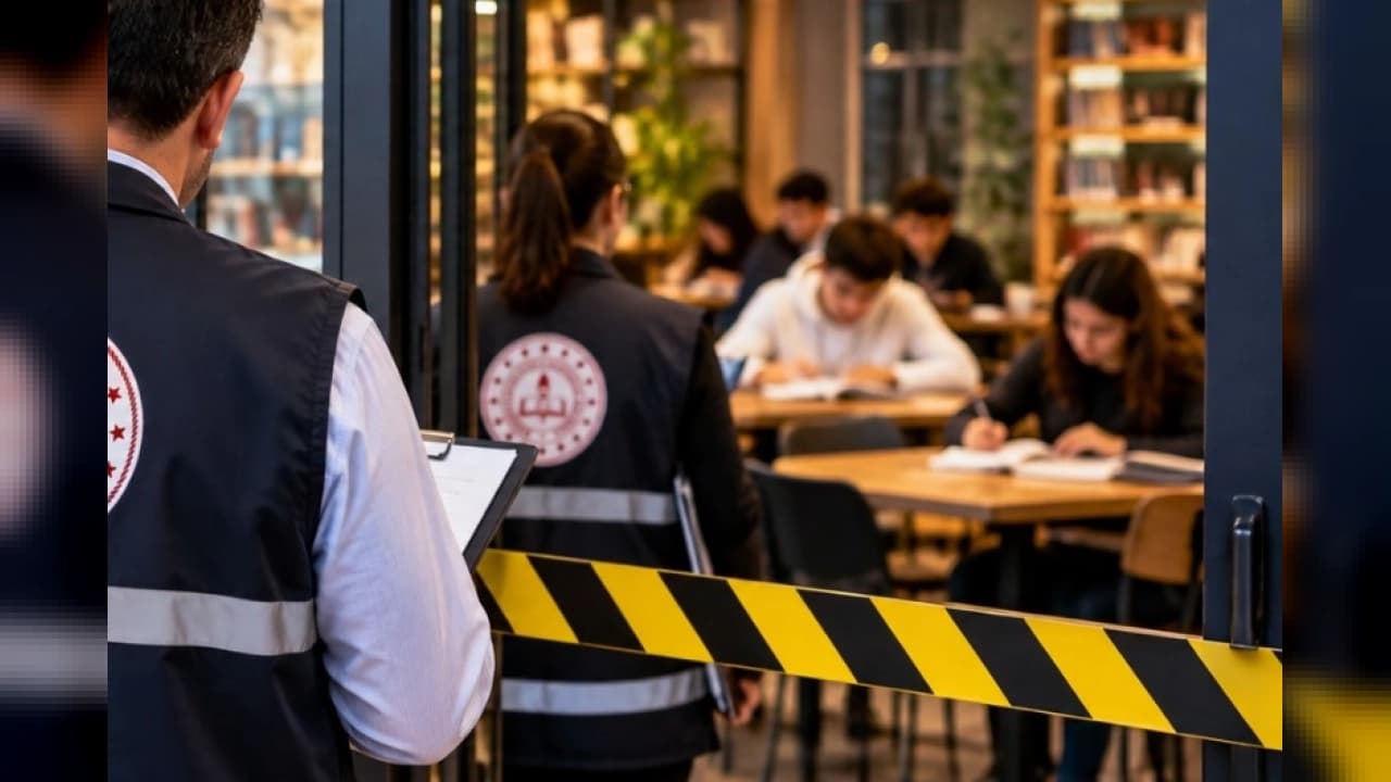 MEB'den İzinsiz Eğitim Veren Kütüphane ve Kafe Gibi Yerlere Sıkı Denetim Başlatıldı
