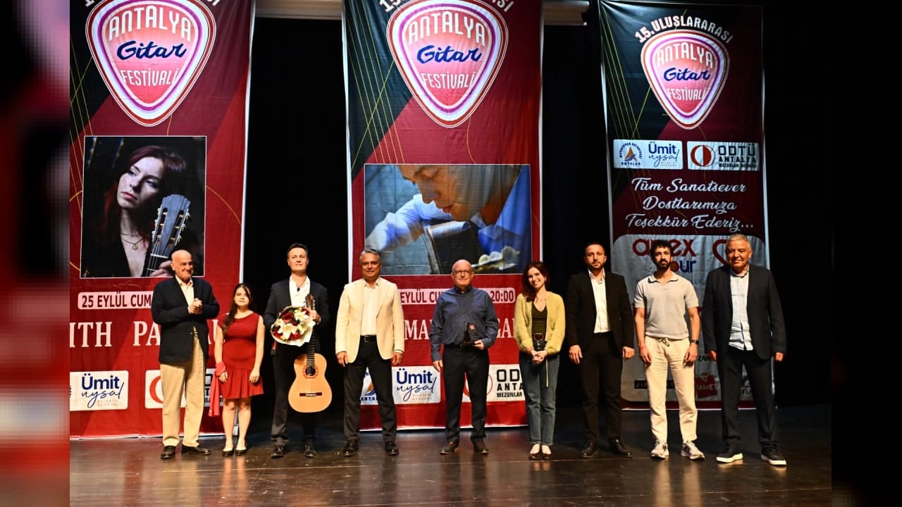 Uluslararası Antalya Gitar Festivali Kapanış Konseriyle Sona Erdi