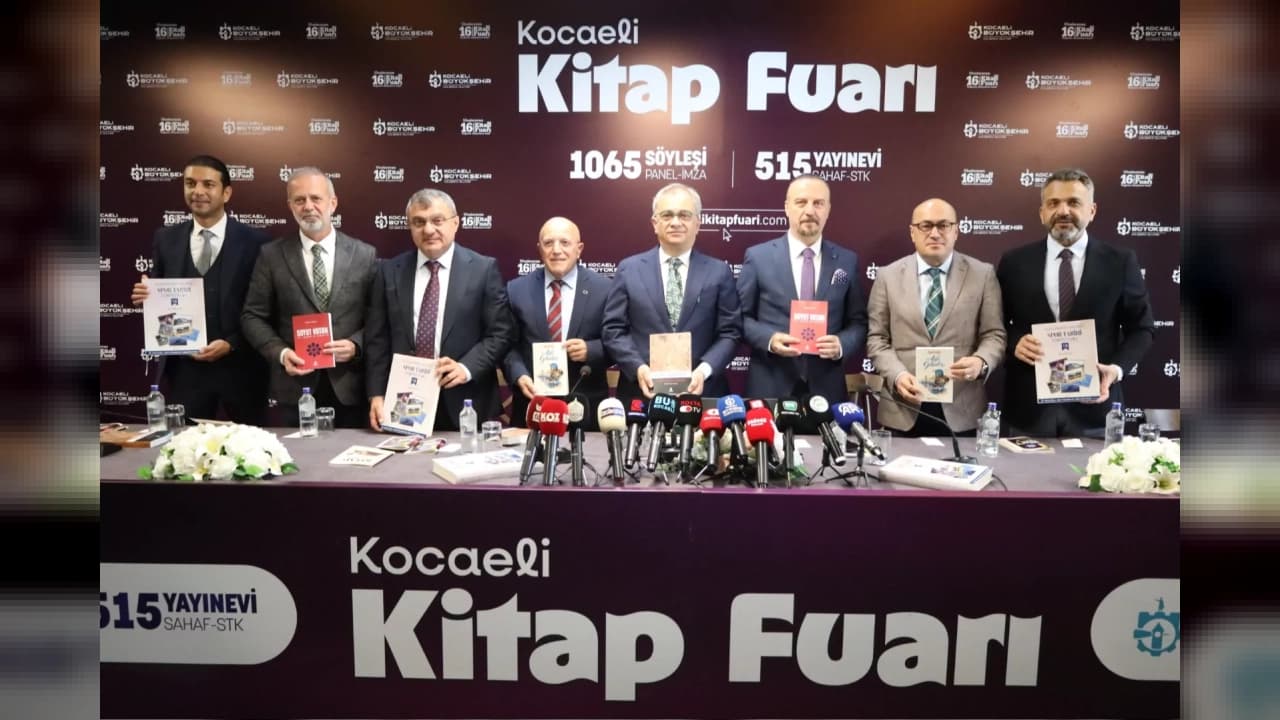 16. Uluslararası Kocaeli Kitap Fuarı 3 Ekim’de Kapılarını Açıyor