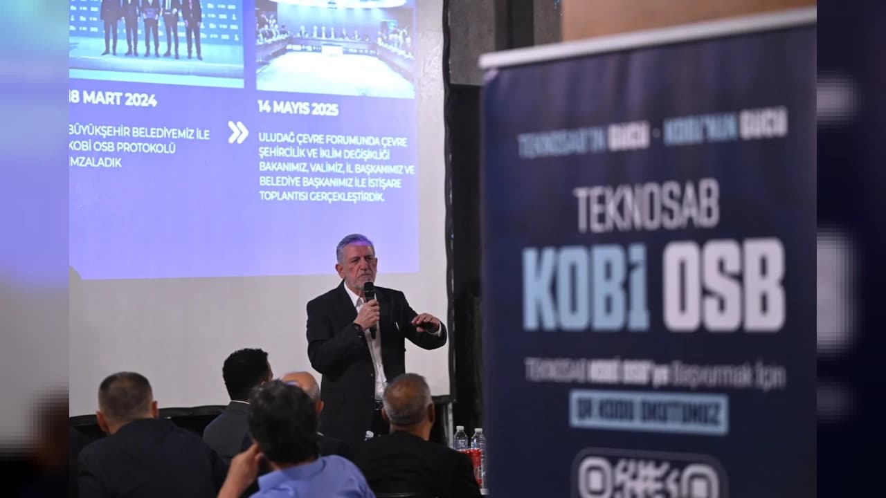BTSO Başkanı İbrahim Burkay'dan Plastik Sektörüne KOBİ OSB Çağrısı