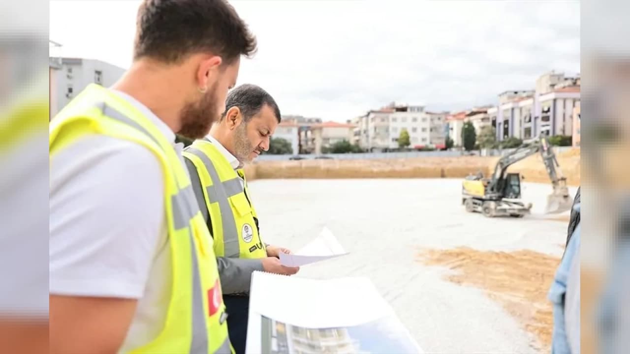 Denizli'de 663 Araç Kapasiteli Sırakapılar Katlı Otopark Projesi'nde Çalışmalar Hız Kazandı