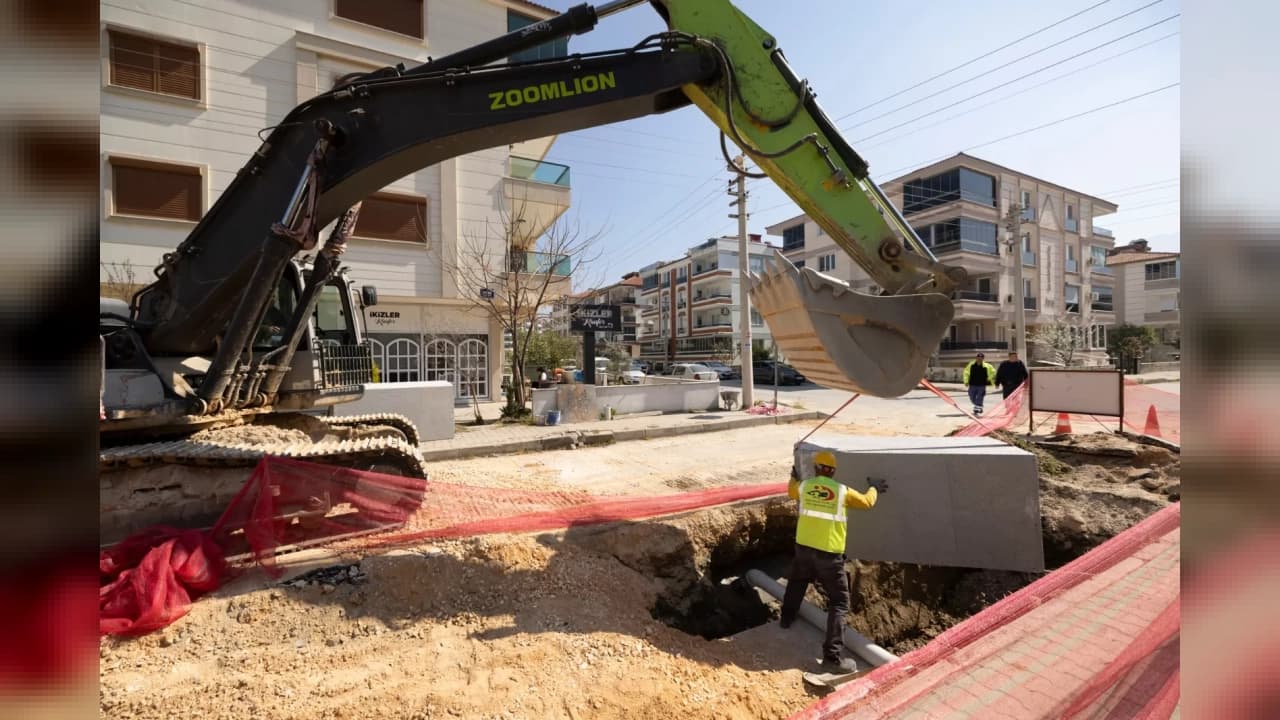 İzmir Tire'de 300 Milyonluk Dev Altyapı Yatırımında Sona Yaklaşıldı