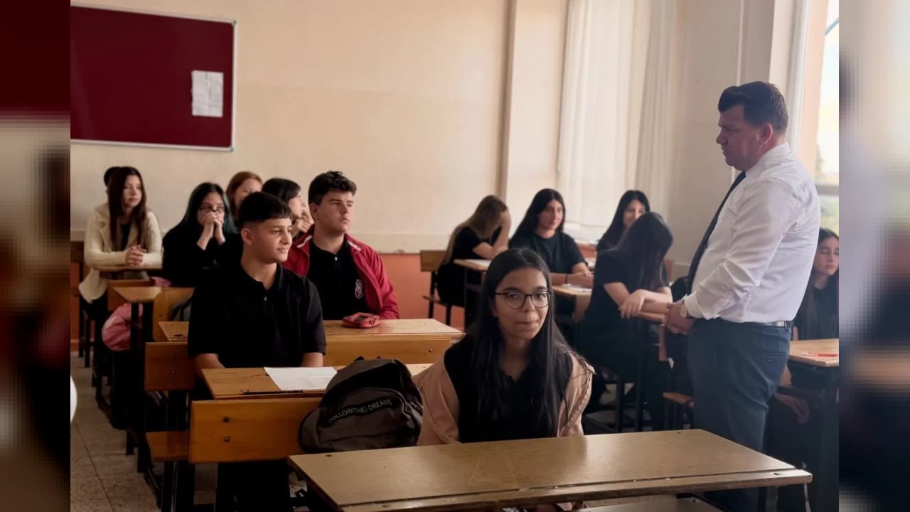 Keşan İlçe Millî Eğitim Müdürü Sercan Kemik'ten Keşan Lisesi'ne Ziyaret