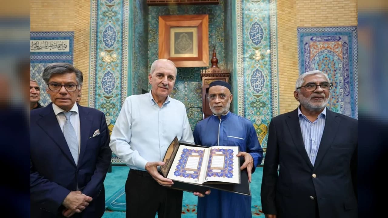 TBMM Başkanı Numan Kurtulmuş Lizbon’da Müslüman Toplum Temsilcileriyle Buluştu