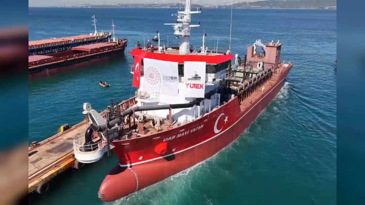 Türk Tersanelerinde Bir İlk: UAB Mavi Vatan Suya İndirildi
