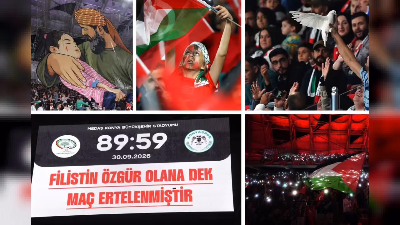 Cumhurbaşkanı Erdoğan'dan Konyaspor ve Filistin Dostluk Maçı Sonrası Dayanışma Mesajı