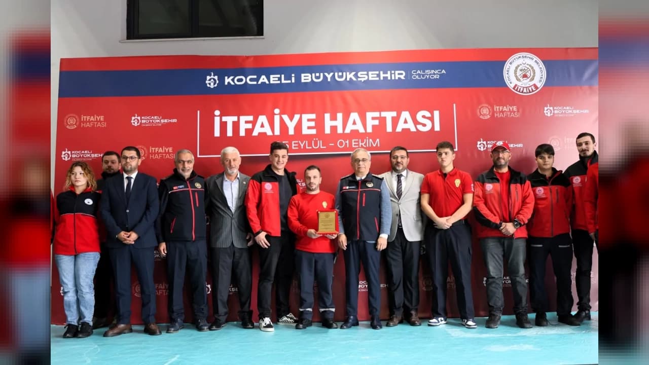 Kocaeli İtfaiyesi'nden 312. Yıl Ziyareti ve Yeni Stratejik Plan Hedefi