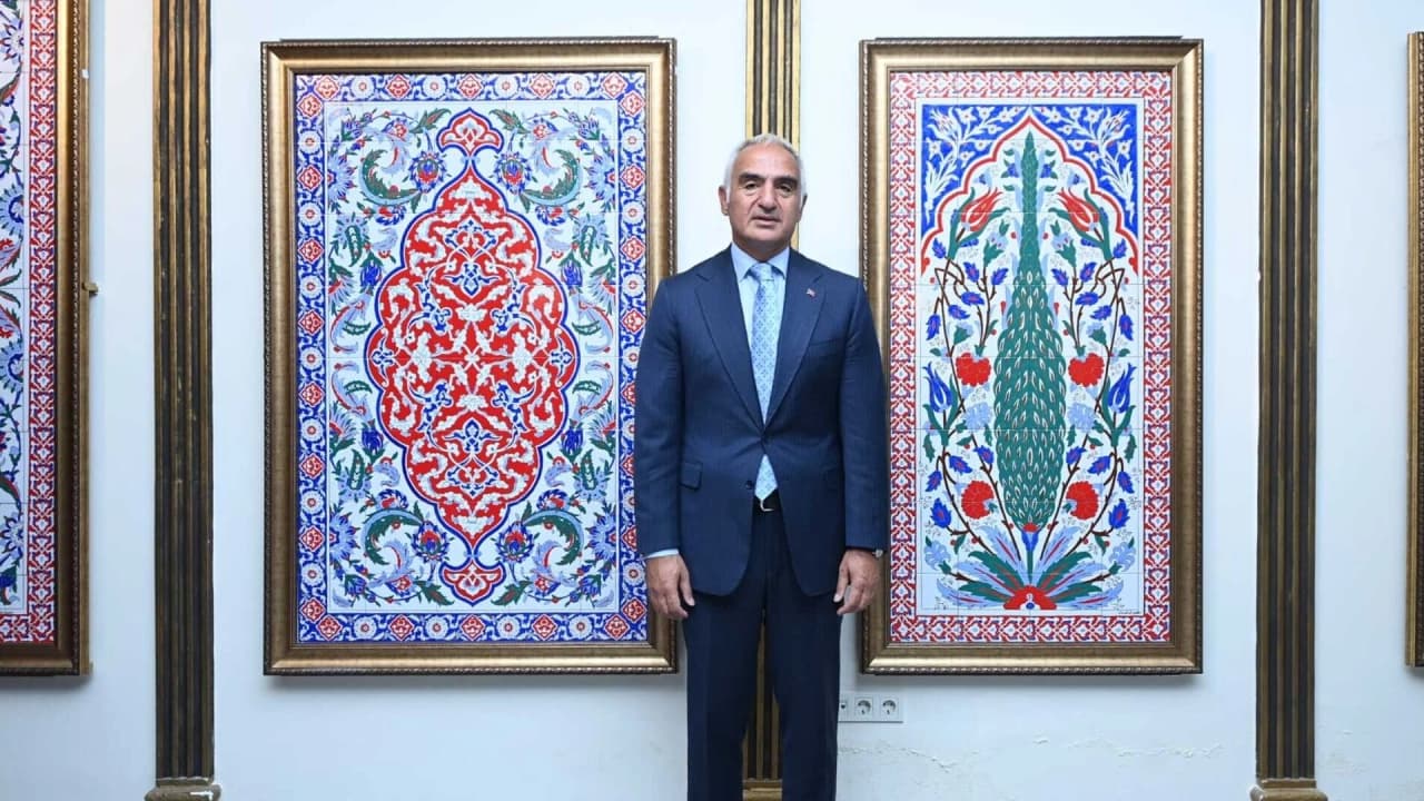 Kültür ve Turizm Bakanı Mehmet Nuri Ersoy Kütahya Arkeoloji ve Maden Müzesi'nin Açılışını Gerçekleştirdi
