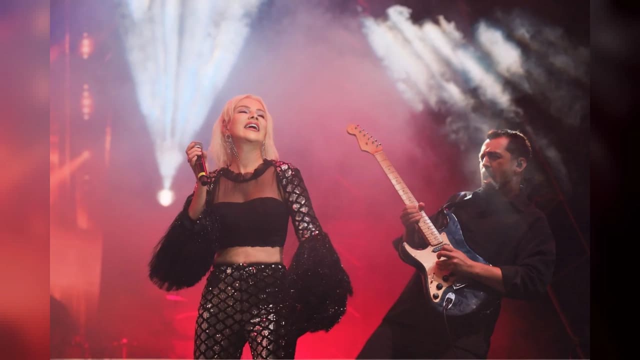 Ömür Gedik İstanbul Kültür Yolu Festivali'nde Sahne Aldı