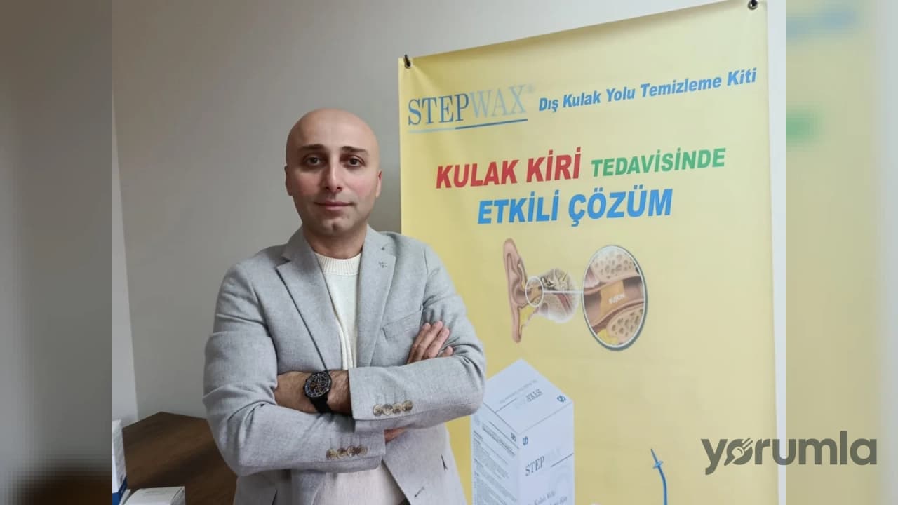 Farmasötik Kimya Uzmanı Ümit Demir Stepwax Kulak Temizleme Kitini Tanıttı