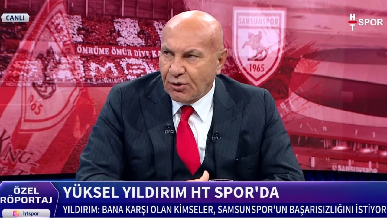Yüksel Yıldırım'dan Samsunspor Açıklamaları ve Trabzonspor Maçı Bilet Fiyatı İndirimi