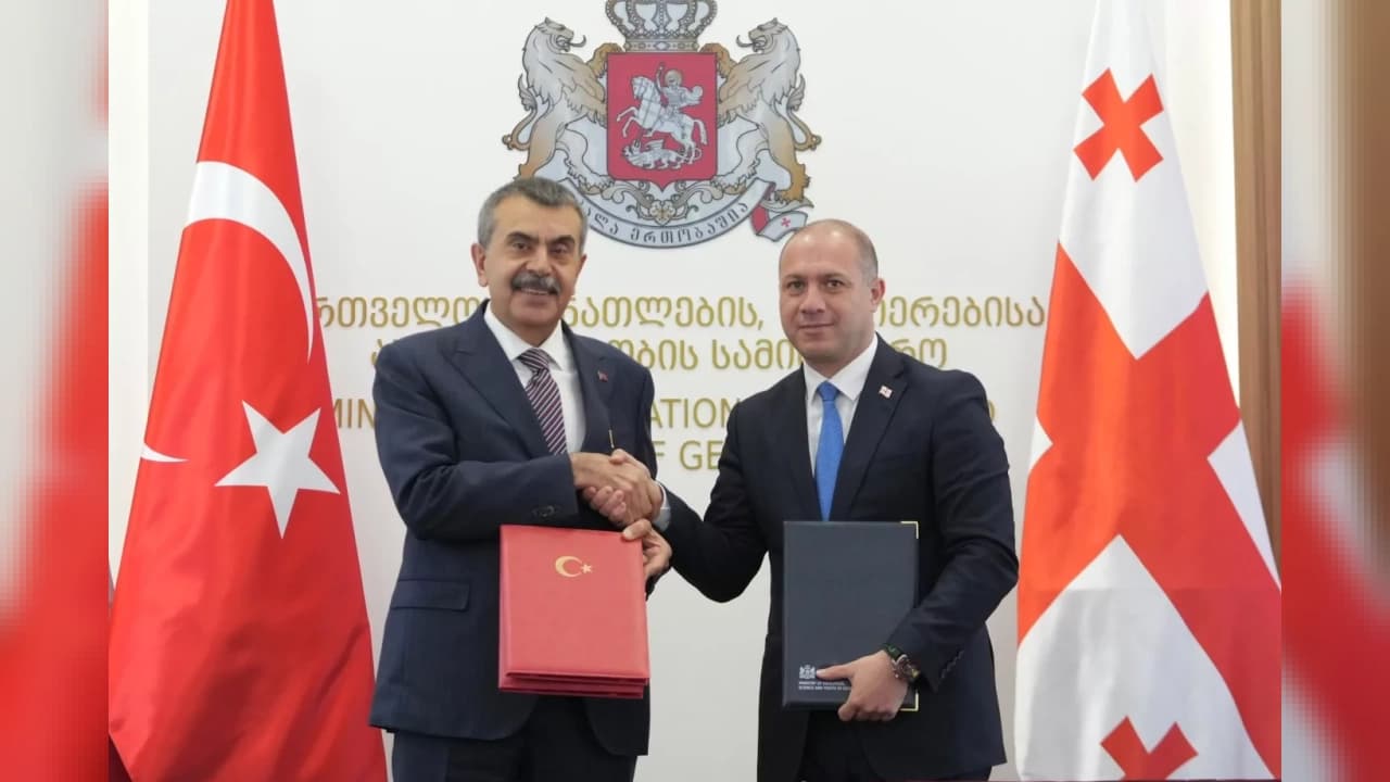 Türkiye ve Gürcistan Arasında Eğitimde İş Birliği Anlaşması İmzalandı