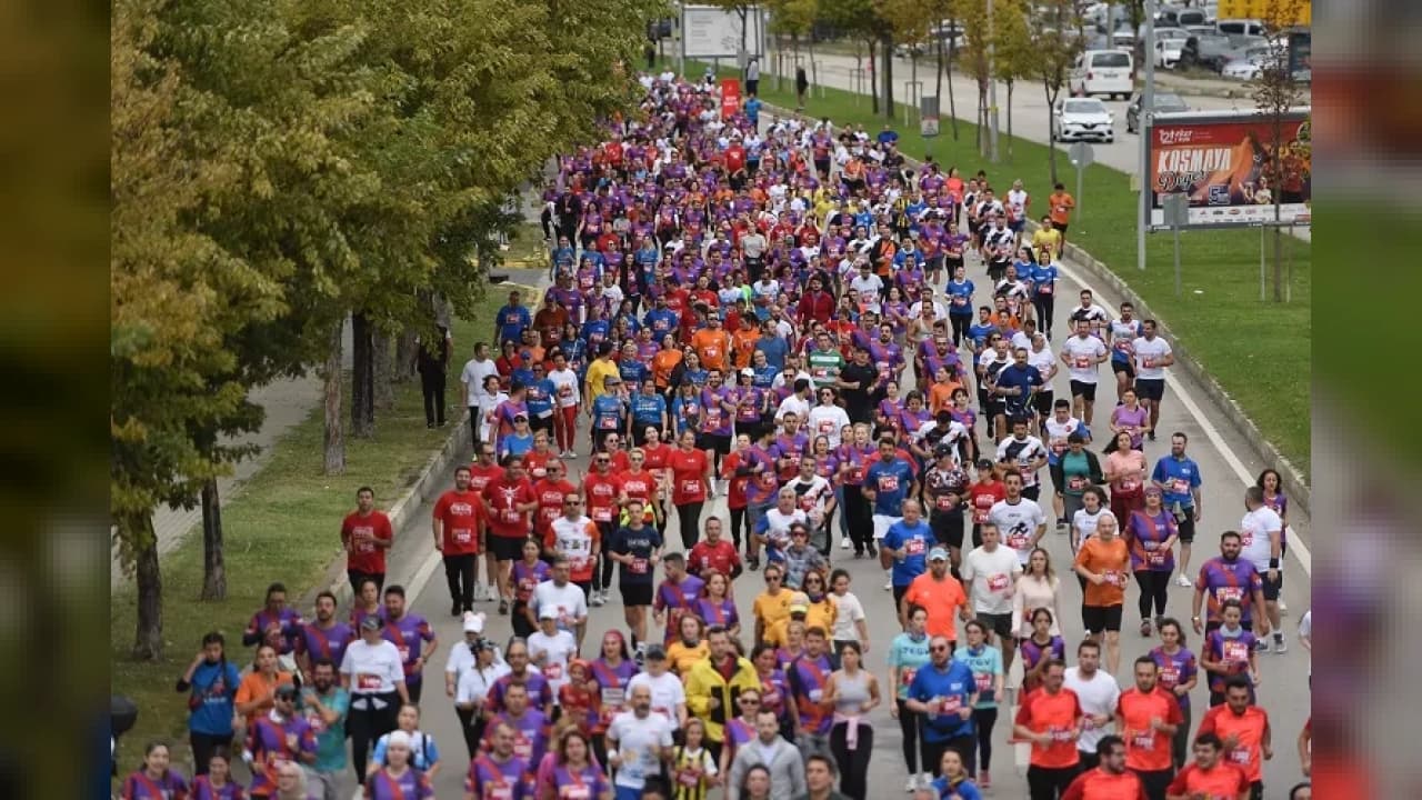 13. Eker I Run Bursa'da Başladı: Uludağ'dan Eker Meydan'a Koşu Heyecanı