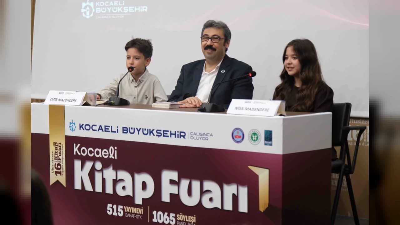 16. Uluslararası Kocaeli Kitap Fuarı'nda Küçük Yazarlar ve Birlik Mesajı Öne Çıktı