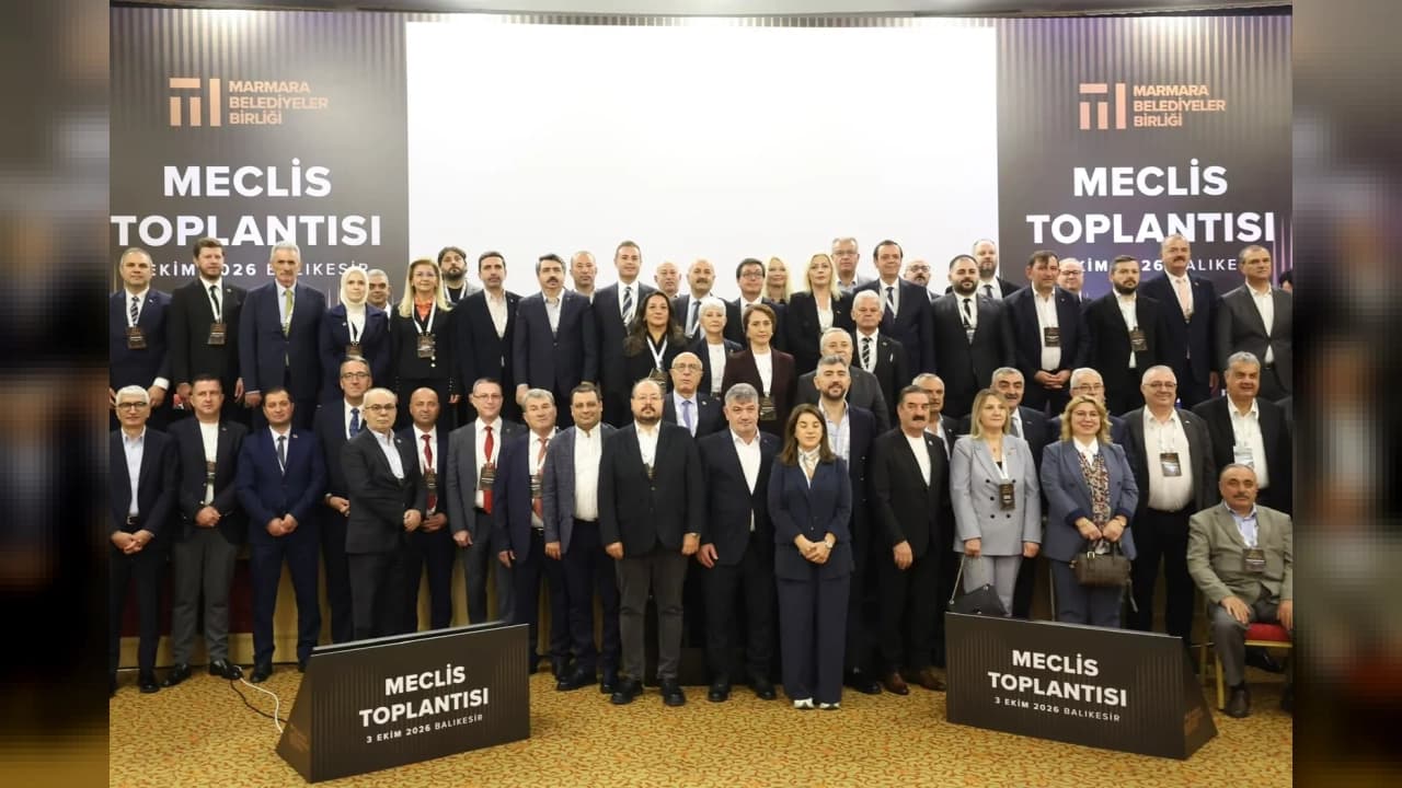 Marmara Belediyeler Birliği Toplantısı Balıkesir'de Gerçekleştirildi
