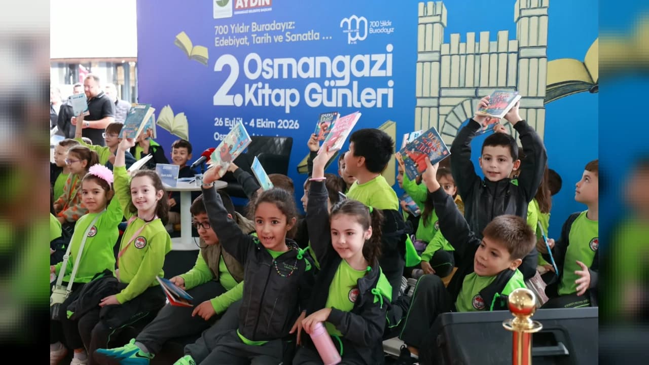 Minik okurlardan Osmangazi Kitap Günlerine yoğun ilgi