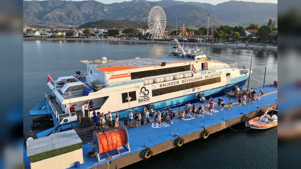 Balıkesir Deniz Otobüsü sezonu tamamladı