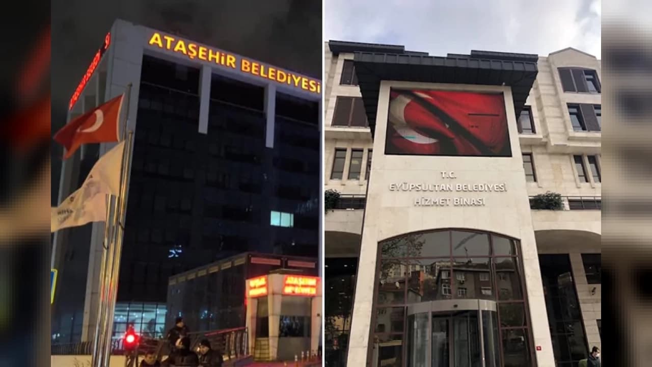 Eyüpsultan ve Ataşehir'de iki belediye başkanı tutuklandı