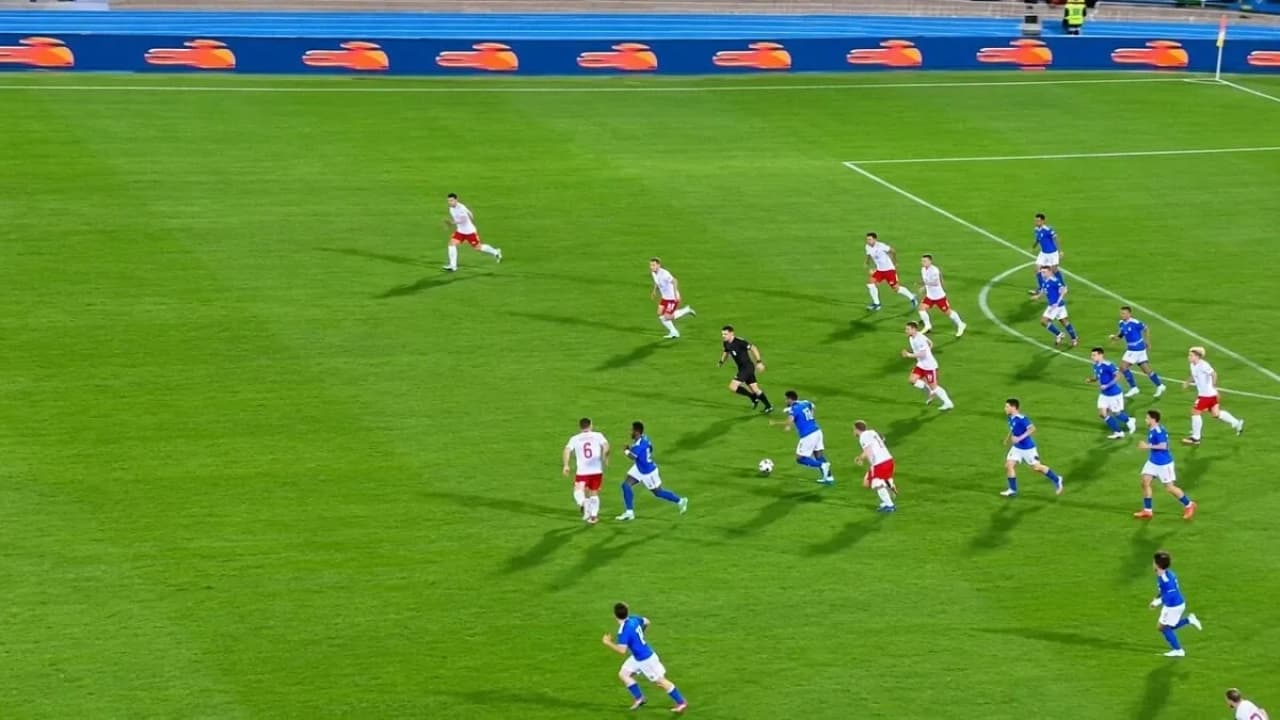 İtalya U21, Polonya'yı 6-2 yendi, Cher Ndour 70 metreden gol attı