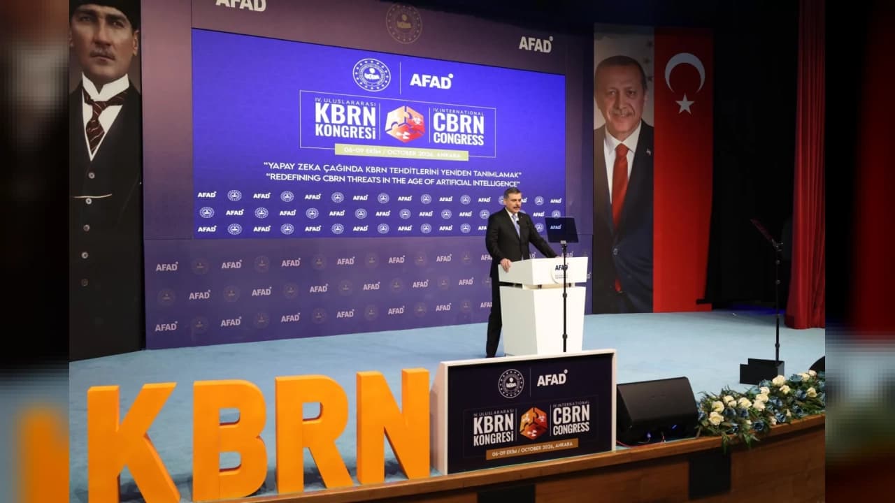 4. Uluslararası KBRN Kongresi Ankara'da düzenlendi