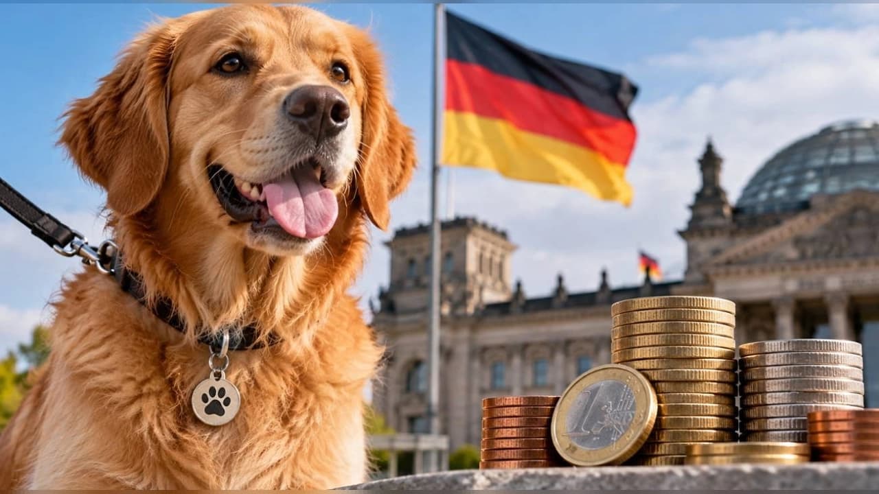 Almanya'da belediyelerin köpek vergisi geliri 429,7 milyon avro oldu