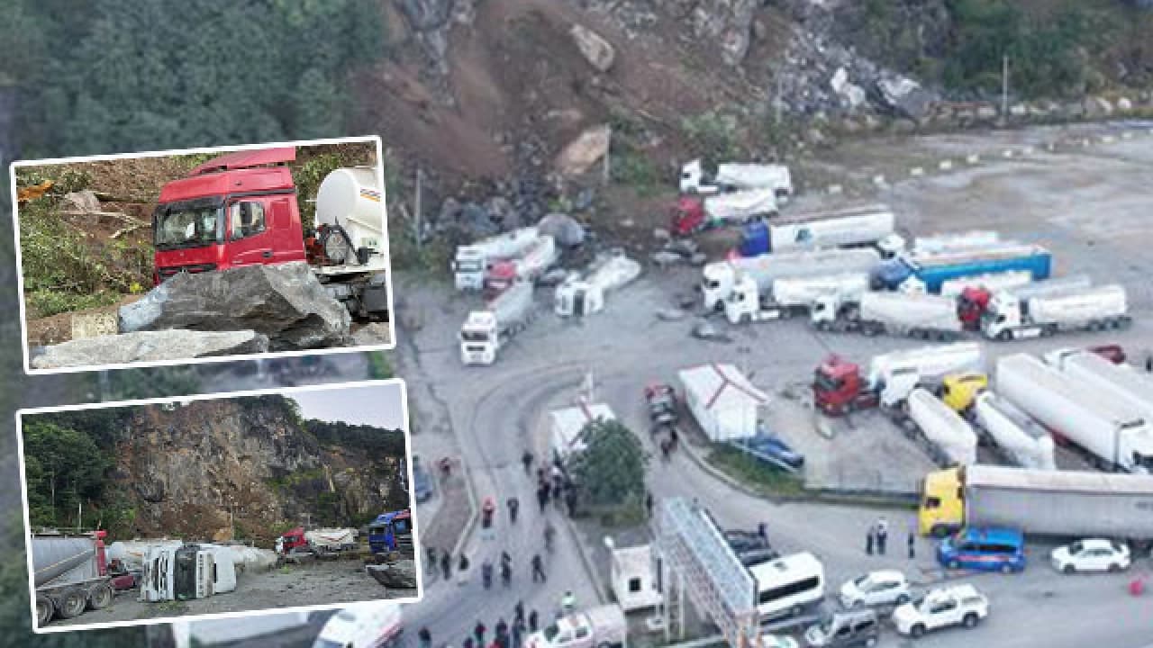 Artvin Hopa'da heyelan: 1 kişi hayatını kaybetti