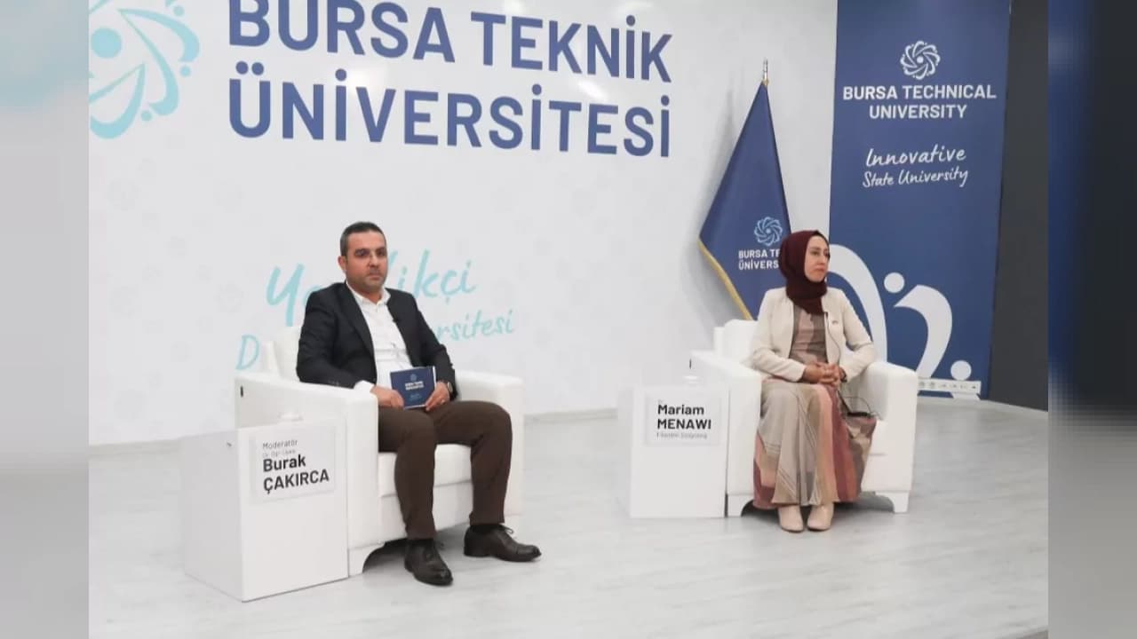 BTÜ'de konuşan sosyolog Menawi: Gazze'de yaşananlar soykırım