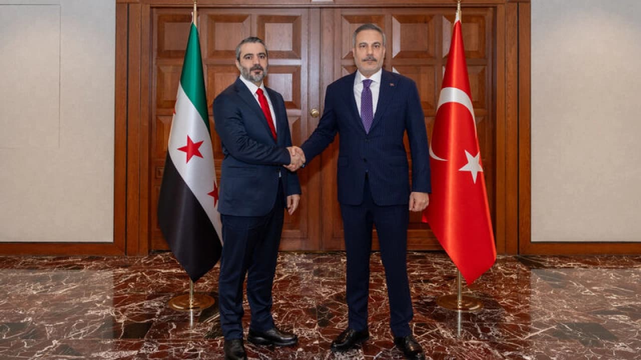 Dışişleri Bakanı Fidan Suriyeli Mevkidaşı Şeybani ile Görüştü