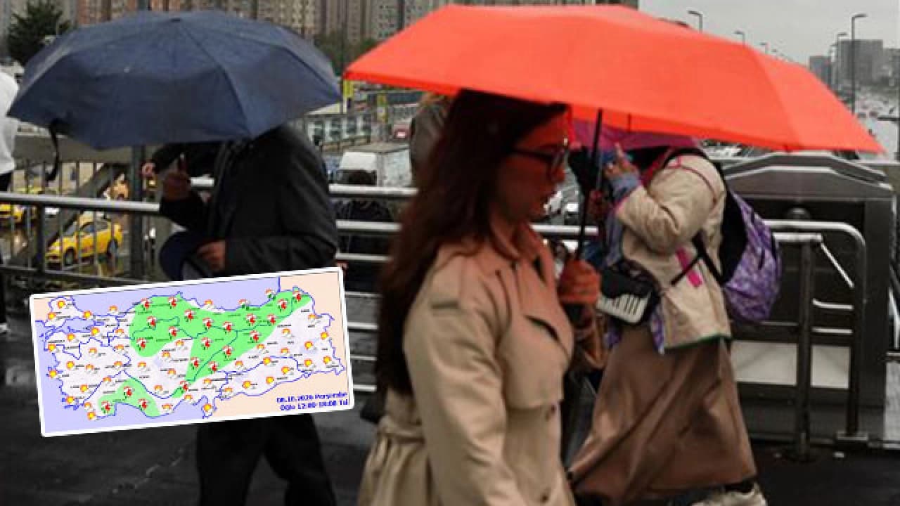 Meteorolojiden Yurt Geneli İçin Sağanak ve Sis Uyarısı