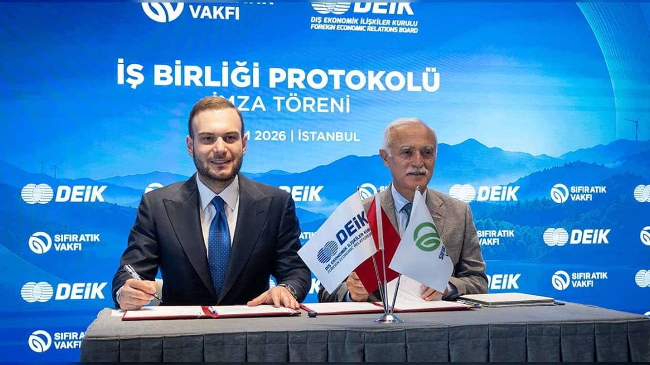 DEİK ile Sıfır Atık Vakfı İşbirliği Protokolü İmzaladı