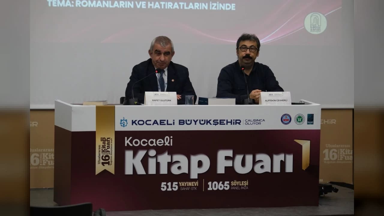 Uluslararası 16. Kocaeli Kitap Fuarı'nda Filistin meselesi ele alındı