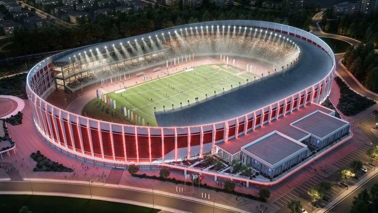 Atatürk Olimpiyat Stadı'nın yanına yeni atletizm tesisi inşa ediliyor